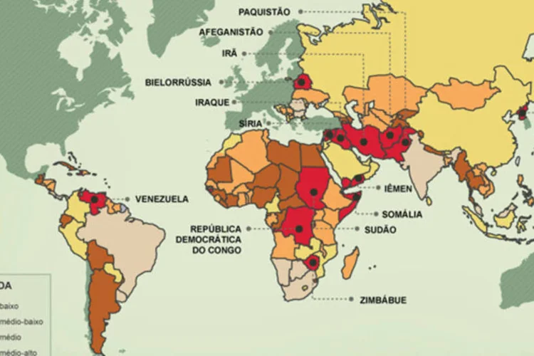 mapa risco