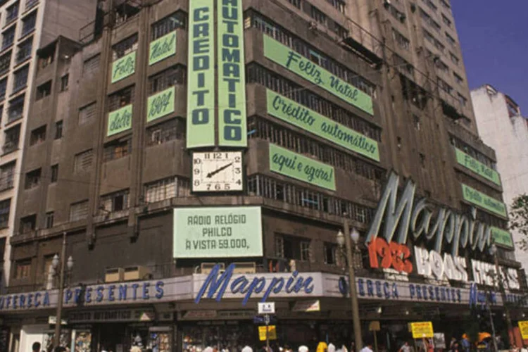 A loja de departamentos Mappin foi fechada em 1999, quando Ricardo Mansur decretou falência de suas empresas (Sergio Berezovsky)