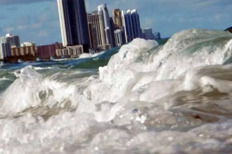 
	Em alta: eleva&ccedil;&atilde;o do n&iacute;vel do mar &eacute; amea&ccedil;a direta &agrave;s popula&ccedil;&otilde;es costeiras em todo o mundo
 (Staff/Getty Images)