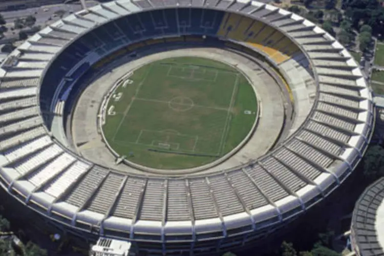 Estádio do Maracanã: Rio de Janeiro é uma das sedes que mais pode se beneficiar da decisão do Senado, pois também abrigará as Olimpíadas, em 2016 (Arquivo)