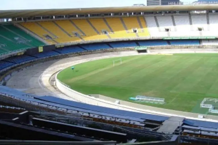 Estádio do Maracanã, no Rio: Cidade será beneficiada duas vezes por causa da Copa e das Olímpiadas (./Reprodução)