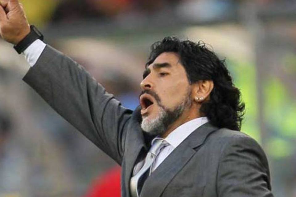 Maradona diz que "Mão de Deus" interveio pela  Argentina