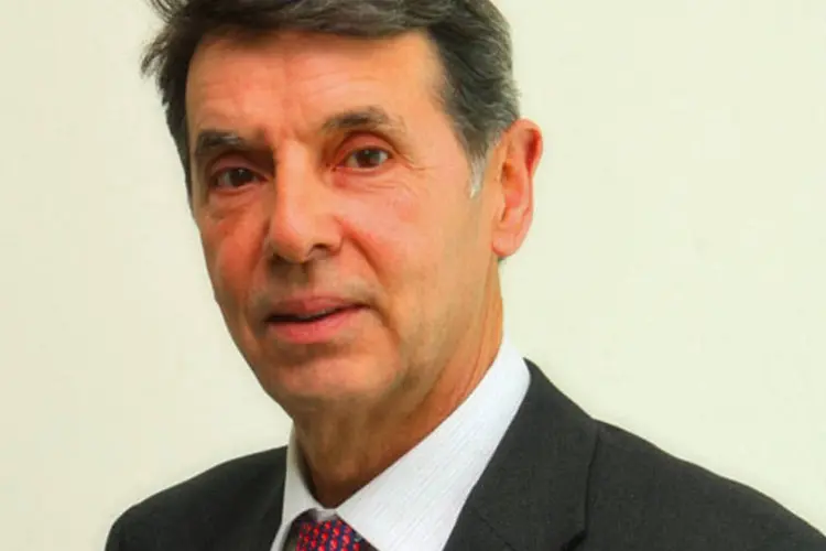Marcial Portela, presidente do Santander no Brasil: banco só venderá ações para se enquadrar nas regras do "free float" (Exame)