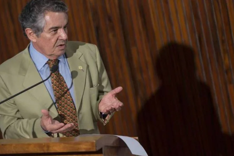 
	Marco Aur&eacute;lio Mello: &ldquo;nunca vi tanta dela&ccedil;&atilde;o premiada, nunca imaginei um n&uacute;mero t&atilde;o grande de dela&ccedil;&otilde;es, algo errado est&aacute; acontecendo&quot;
 (Marcelo Camargo/Agência Brasil)