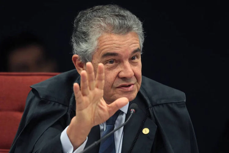 
	Ministro Marco Aur&eacute;lio Mello: &ldquo;Vejo muito mais a ida do ex-presidente Luiz In&aacute;cio Lula da Silva como uma tentativa de reverter o quadro de impasse nacional no campo pol&iacute;tico&quot;
 (Nelson Jr./SCO/STF)