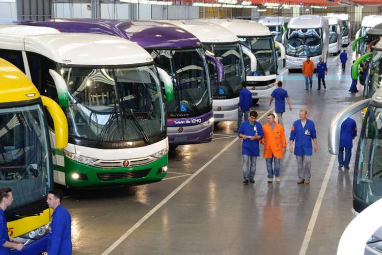 
	Empresas de &ocirc;nibus: Cade pediu multa de R$ 250 mil da Marcopolo e da San Marino por informa&ccedil;&otilde;es falsas
 (Divulgação/Marcopolo)