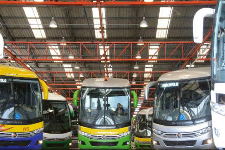 
	Marcopolo: fabricante ga&uacute;cha de carrocerias faturou US$ 1,15 bilh&atilde;o no ano passado
 (Marcopolo/Divulgação)