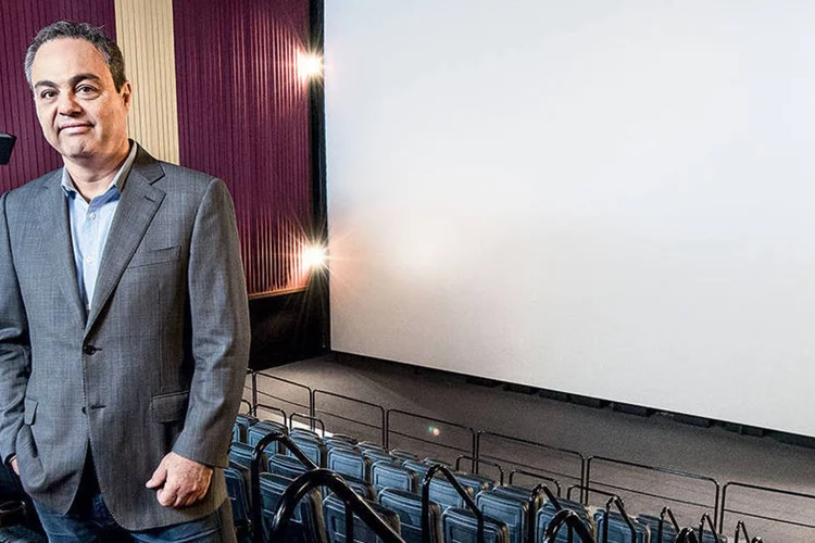 Marcos Barros, da Cinesystem: seus primeiros sócios eram franqueados do McDonald’s (Germano Luders/Exame)