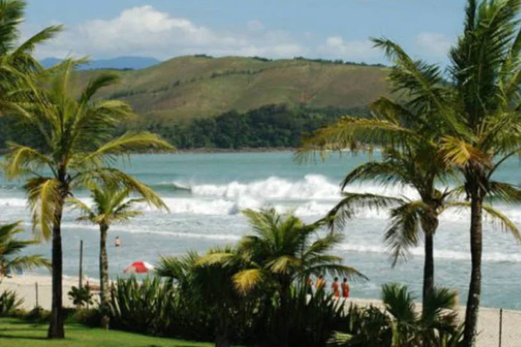Praia de Maresias, em São Sebastião: a polícia vem registrando diversos crimes no litoral norte de São Paulo (Wikimedia Commons)