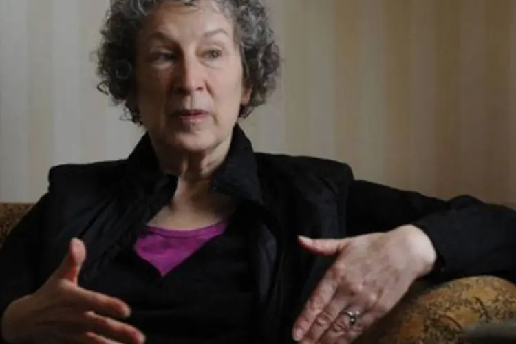 Margaret Atwood: "o movimento #Metoo é sintoma de um sistema judiciário falido" (Mike Clarke/AFP/AFP)