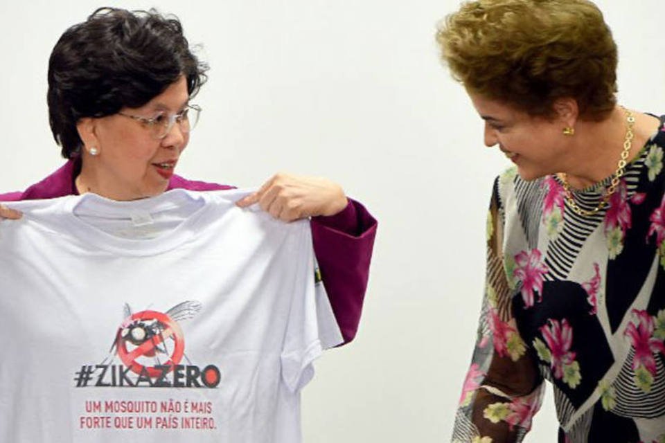 Dilma discute com Margaret Chan o combate ao vírus zika