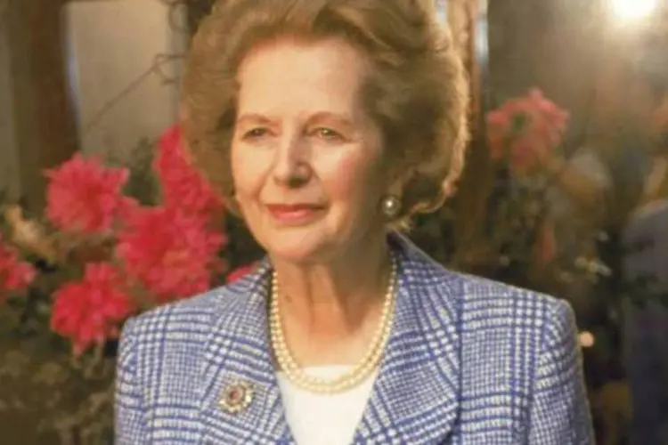 
	Margaret Thatcher: &quot;A Dama de Ferro&quot;, como ficou conhecida, estava afastada do poder, mas ocupou o cargo de primeira-ministra brit&acirc;nica por mais de 11 anos, entre 1979 e 1990.
 (Raul Junior)