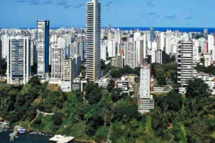 Salvador: segundo a Defesa Civil de Salvador, esta foi a ocorrência mais grave registrada na capital da Bahia em função da forte chuva que atinge a cidade nesta terça-feira (Divulgação/Divulgação)