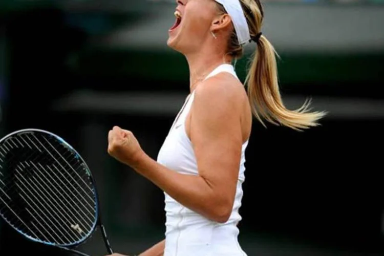 A tenista russa Maria Sharapova: A número 1 do tênis mundial feminino e favorita ao ouro será a porta-bandeira da delegação russa (Clive Mason/Getty Images)