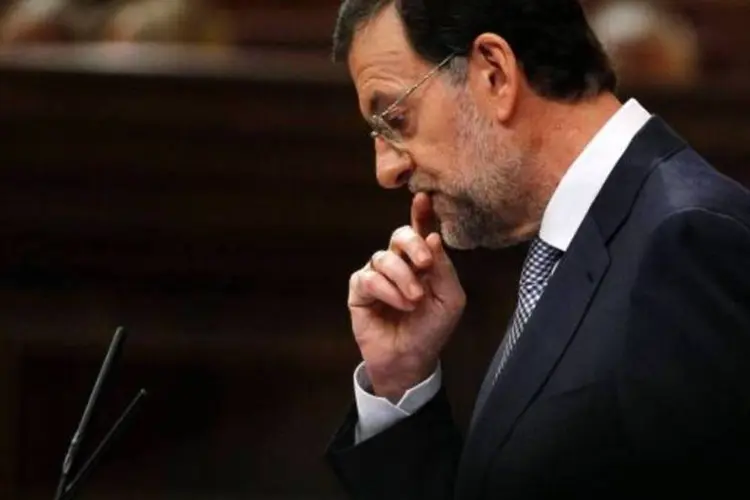 Rajoy sugeriu, pela primeira vez, que pode consierar requerer ajuda do fundo de resgate da zona do euro a fim de aliviar o aprofundamento da crise financeira na Espanha (Andrea Comas/Reuters)