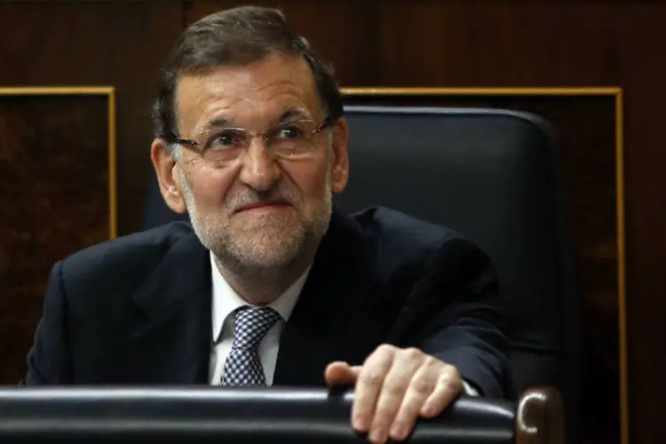 
	Mariano Rajoy: &quot;n&atilde;o &eacute; somente uma rea&ccedil;&atilde;o &agrave; mo&ccedil;&atilde;o aprovada no parlamento, isto &eacute; sobre defender o pa&iacute;s inteiro&quot;
 (Susana Vera/Reuters)