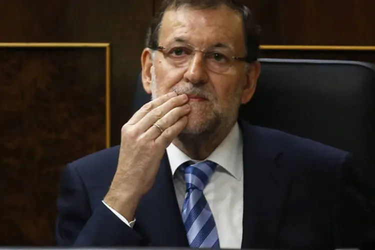 Mariano Rajoy: "neste momento o que temos que fazer é estar atentos e manter a tranquilidade" (Andrea Comas/Reuters)