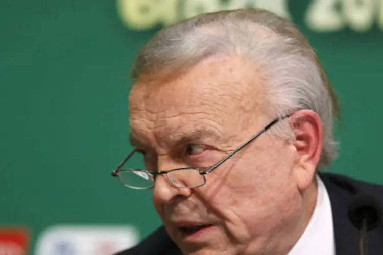 
	O ex-presidente da CBF, Jos&eacute; Maria Marin, &eacute; suspeito de participar de uma rede de corrup&ccedil;&atilde;o que pagou propinas no valor de mais de US$ 100 milh&otilde;es
 (REUTERS/Sergio Moraes)