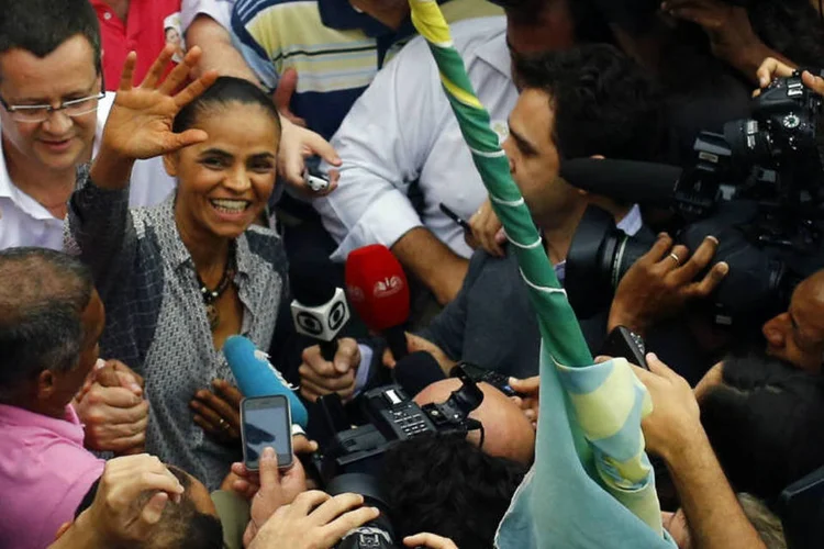 
	A vantagem de Marina Silva em S&atilde;o Paulo indica a rejei&ccedil;&atilde;o do maior col&eacute;gio eleitoral do pa&iacute;s &agrave; polariza&ccedil;&atilde;o de PT e PSDB
 (REUTERS/Ricardo Moraes)