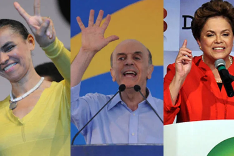 Marina, Serra e Dilma agora são candidatos oficiais à Presidência da República (.)