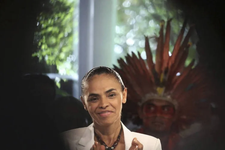 
	Marina Silva: candidata disse que ser&aacute; a respons&aacute;vel pelo fim da disputa entre PT e PSDB
 (Nacho Doce/Reuters)