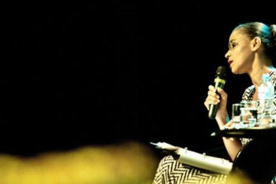 Marina Silva nega ser candidata à presidência do PV