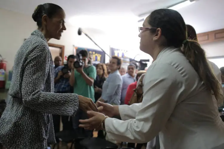 
	Marina Silva visita entidade Filantr&oacute;pica na zona leste, em S&atilde;o Paulo
 (Leo Cabral/MSILVA Online/Divulgação)