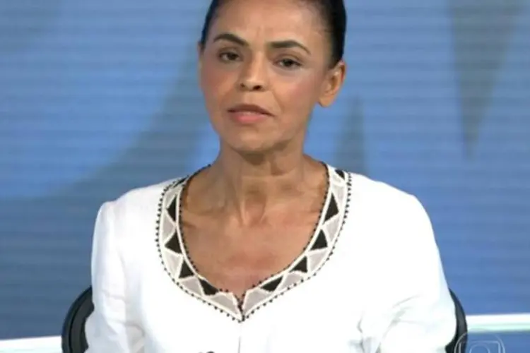 
	Marina Silva: ela acrescentou o saldo em conta poupan&ccedil;a do banco HSBC
 (Reprodução/TV Globo)