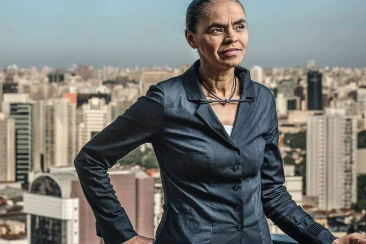 
	Jornal destaca que a Bovespa subiu 17% desde a entrada de Marina na corrida eleitoral, resultado da expectativa de que ela pode aliviar os males estruturais do pa&iacute;s
 (Alexandre Severo/EXAME)