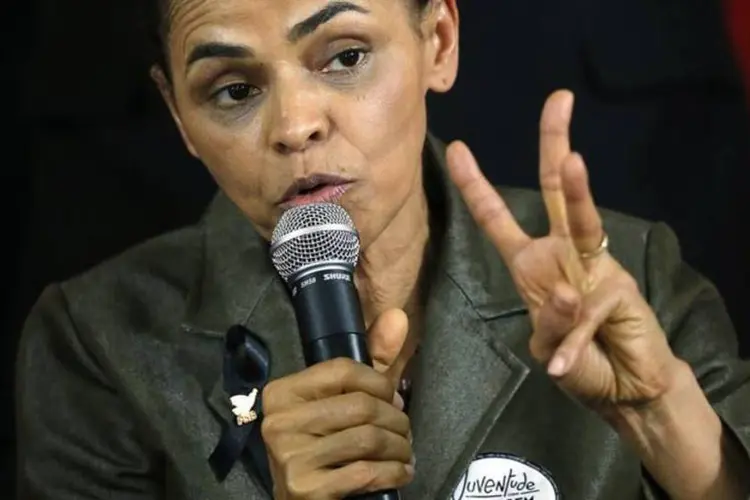 
	Marina Silva: &quot;Ainda temos muito ch&atilde;o pela frente&quot;, disse a candidata do PSB
 (Ueslei Marcelino/Reuters)