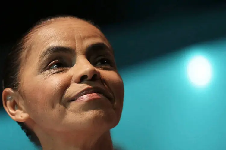 
	Marina Silva (PSB): ex-senadora lidera pesquisa divulgada pelo Datafolha com 21% das inten&ccedil;&otilde;es de votos
 (REUTERS/Nacho Doce)