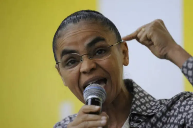 
	Marina Silva: ex-senadora &eacute; a segunda colocada nas pesquisas de inten&ccedil;&atilde;o de voto para as eslei&ccedil;&otilde;es de 2014
 (Fabio Rodrigues Pozzebom/ABr)