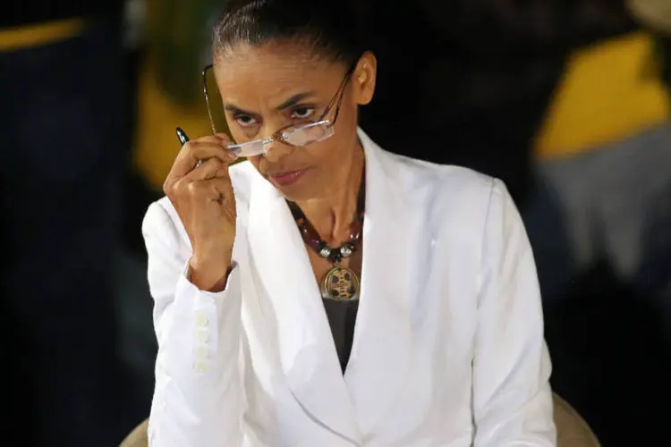 
	Marina Silva aguarda em S&atilde;o Paulo o resultado da reuni&atilde;o de l&iacute;deres da coliga&ccedil;&atilde;o Unidos pelo Brasil
 (REUTERS/Nacho Doce)