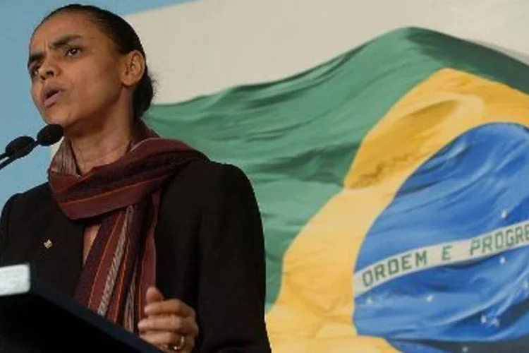 "O debate tem que ser feito em torno dos desafios do Brasil", salienta Marina (.)