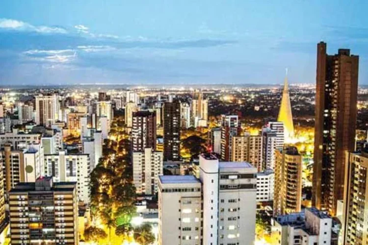 Centro de Maringá (PR): planejamento de longo prazo com ajuda de um conselho formado por empresários (Valdir Carniel/EXAME)