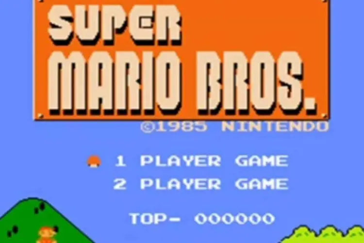 Super Mario Bros. foi lançado em 1985 (.)