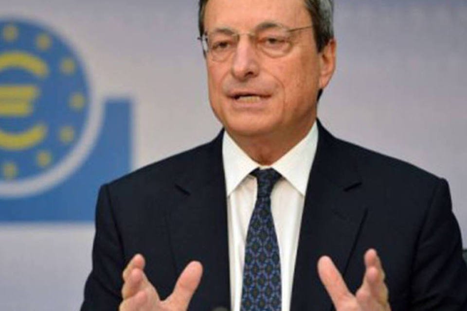 Draghi, do BCE, vê recuperação zona do euro no 2º semestre