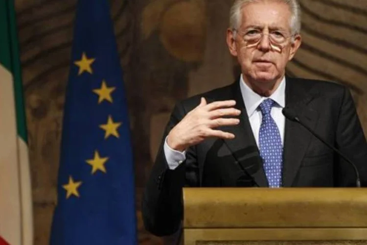 Monti também afirmou que vai se encontrar, na próxima semana, com o presidente da França, Nicolas Sarkozy, e com a chanceler da Alemanha, Angela Merkel (Tony Gentile/Reuters)