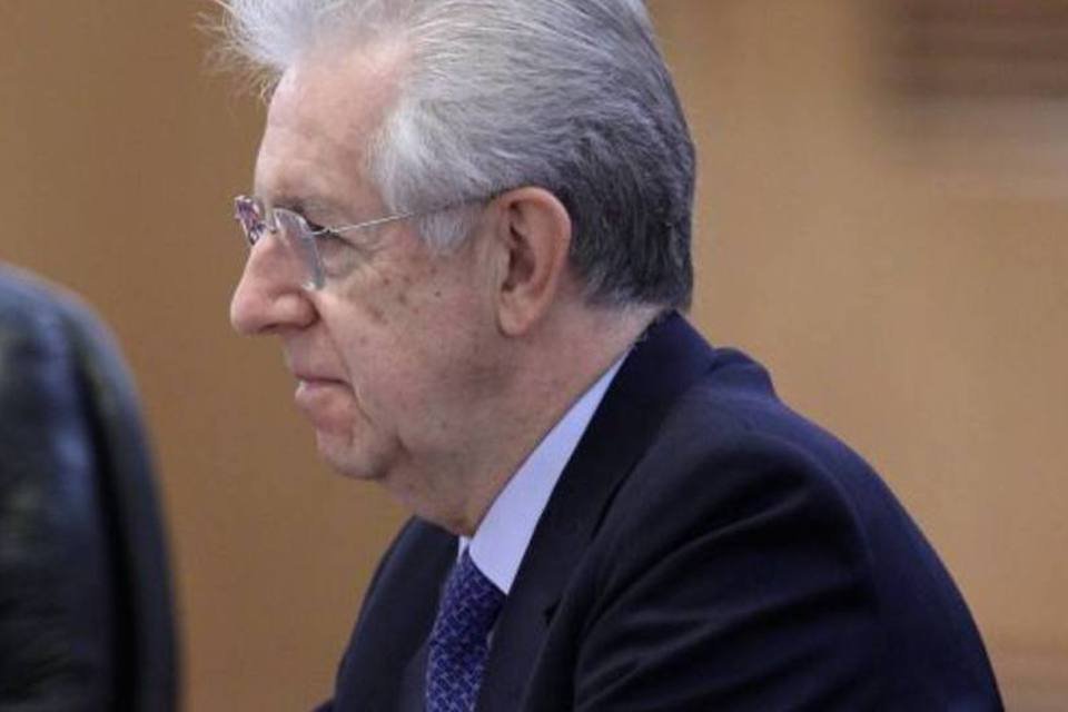 Monti ressalta "tranquilidade" da situação econômica italiana