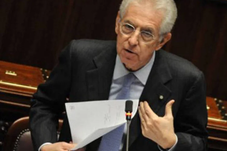 O novo chefe de governo da Itália recebeu nesta sexta-feira o voto de confiança da Câmara dos Deputados, depois de ter conquistado a vitória na quinta-feira no Senado (Andreas Solaro/AFP)