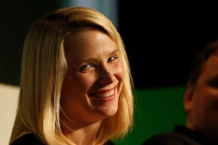 
	Marissa Mayer, CEO do Yahoo!: mais uma aquisi&ccedil;&atilde;o &agrave; frente da empresa
 (Stephen Lam/Reuters)