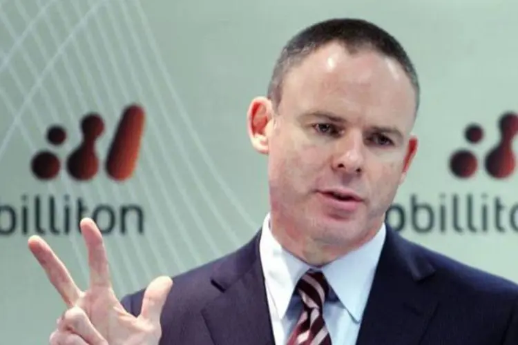 Marius Kloppers, CEO da BHP: China comprou 40% mais minério da Austrália em 2010 (Sergio Dionisio/Getty Images)