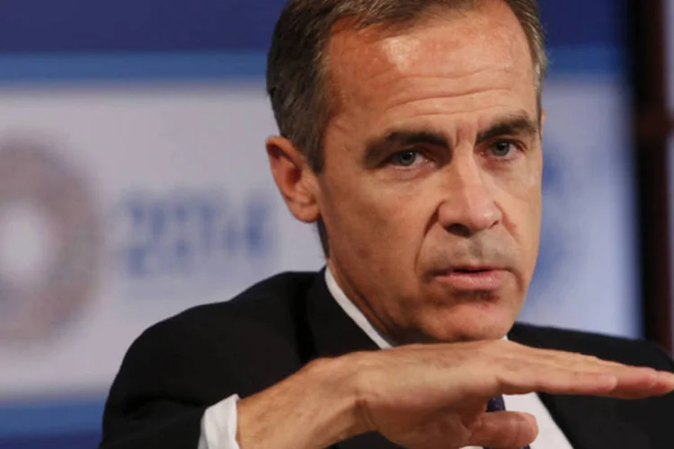 Mark Carney: "A única dificuldade que é provocada pela Europa é que ela fornece um peso adicional ao crescimento" (Yuri Gripas/Reuters/Reuters)