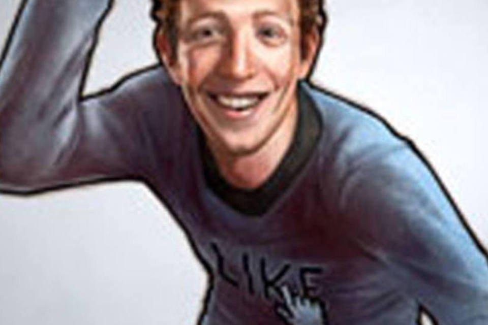 Mark Zuckerberg vira desenho animado