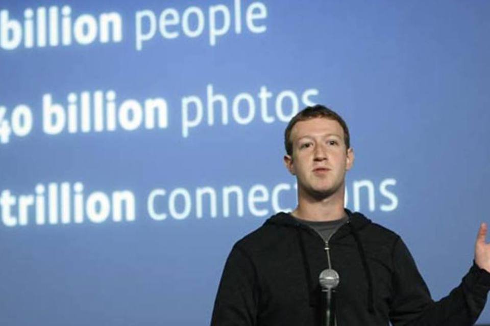Zuckerberg ganha US$ 3,2 bi em um dia após alta da Facebook