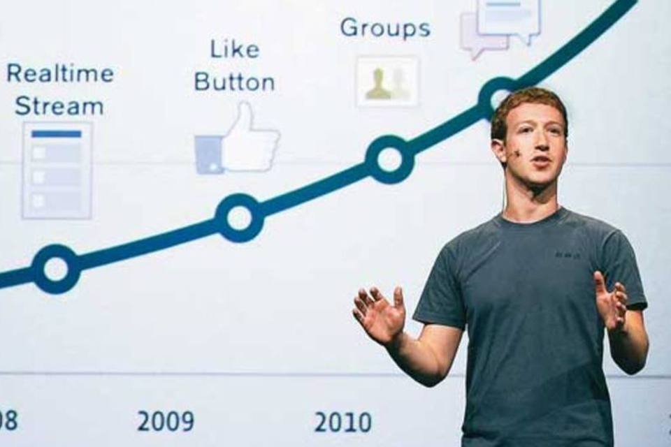 Facebook diz que número de usuários é maior que receita