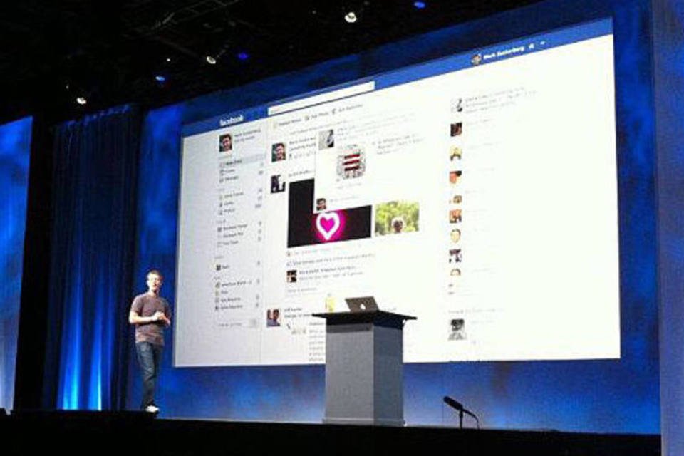 Timeline muda radicalmente perfil de usuários do Facebook