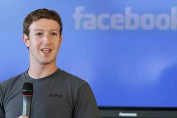 Mark Zuckerberg, do Facebook: rede social recua (Justin Sullivan/Getty Images)