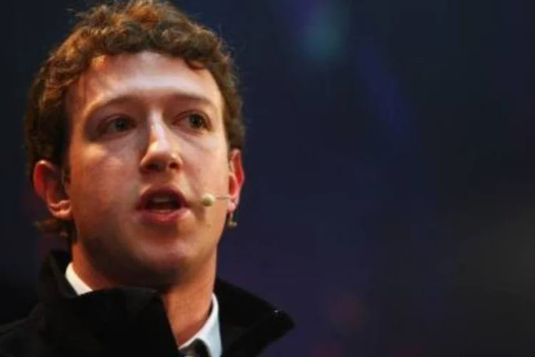 Mark Zuckerberg, fundador e CEO do Facebook (.)
