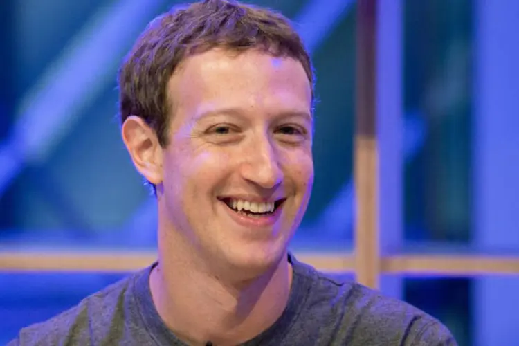 
	Mark Zuckerberg: a&ccedil;&otilde;es do Facebook subiram 6,7% ap&oacute;s o fechamento nesta quarta-feira
 (Kay Nietfeld / AFP)